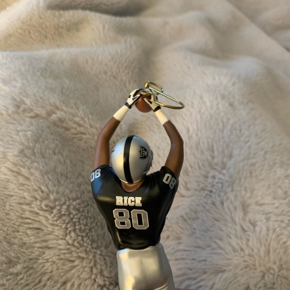 Hallmark Jerry Rice Oakland Raiders Christmas Ornament - Picture 3 of 8